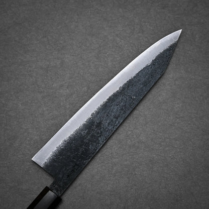 Shigeki Tanaka tsuchime kurouchi aogami#2 kiritsuke gyuto 240mm
