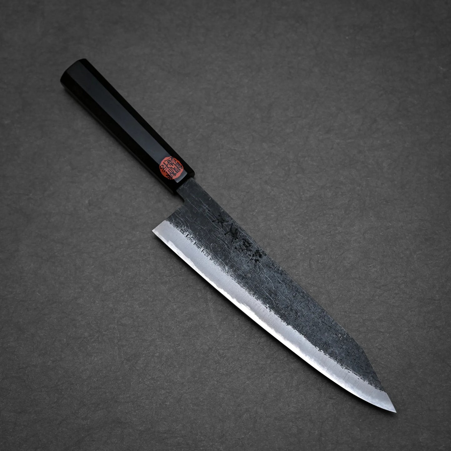 Shigeki Tanaka tsuchime kurouchi aogami#2 kiritsuke gyuto 240mm