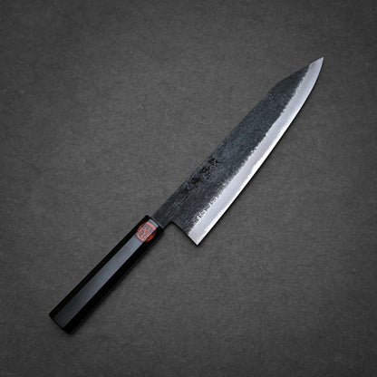 Shigeki Tanaka tsuchime kurouchi aogami#2 kiritsuke gyuto 240mm