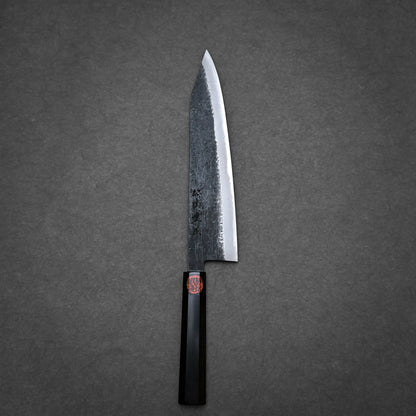 Shigeki Tanaka tsuchime kurouchi aogami#2 kiritsuke gyuto 240mm