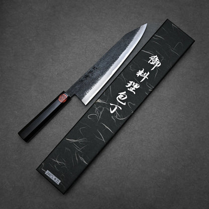 Shigeki Tanaka tsuchime kurouchi aogami#2 kiritsuke gyuto 240mm