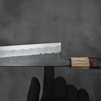 Hatsukokoro Shinkiro (unstamped) kurouchi damascus AS gyuto 210mm