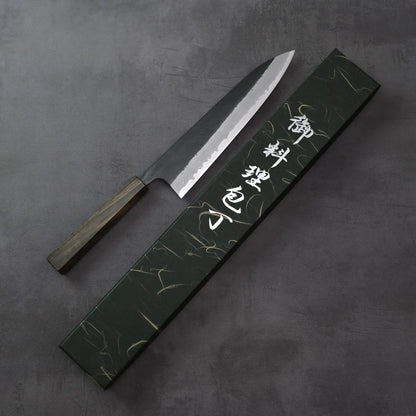 Hatsukokoro Shinkiro (unstamped) kurouchi damascus AS gyuto 210mm