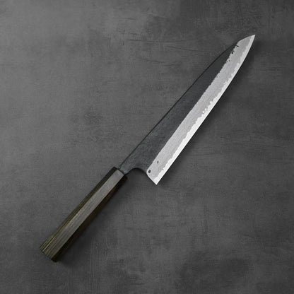 Hatsukokoro Shinkiro (unstamped) kurouchi damascus AS gyuto 240mm