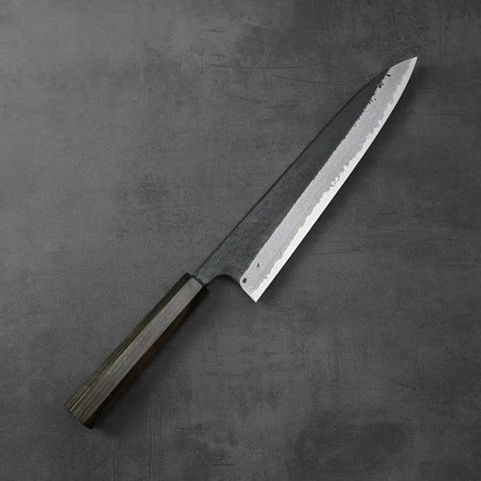 Hatsukokoro Shinkiro (unstamped) kurouchi damascus AS gyuto 240mm
