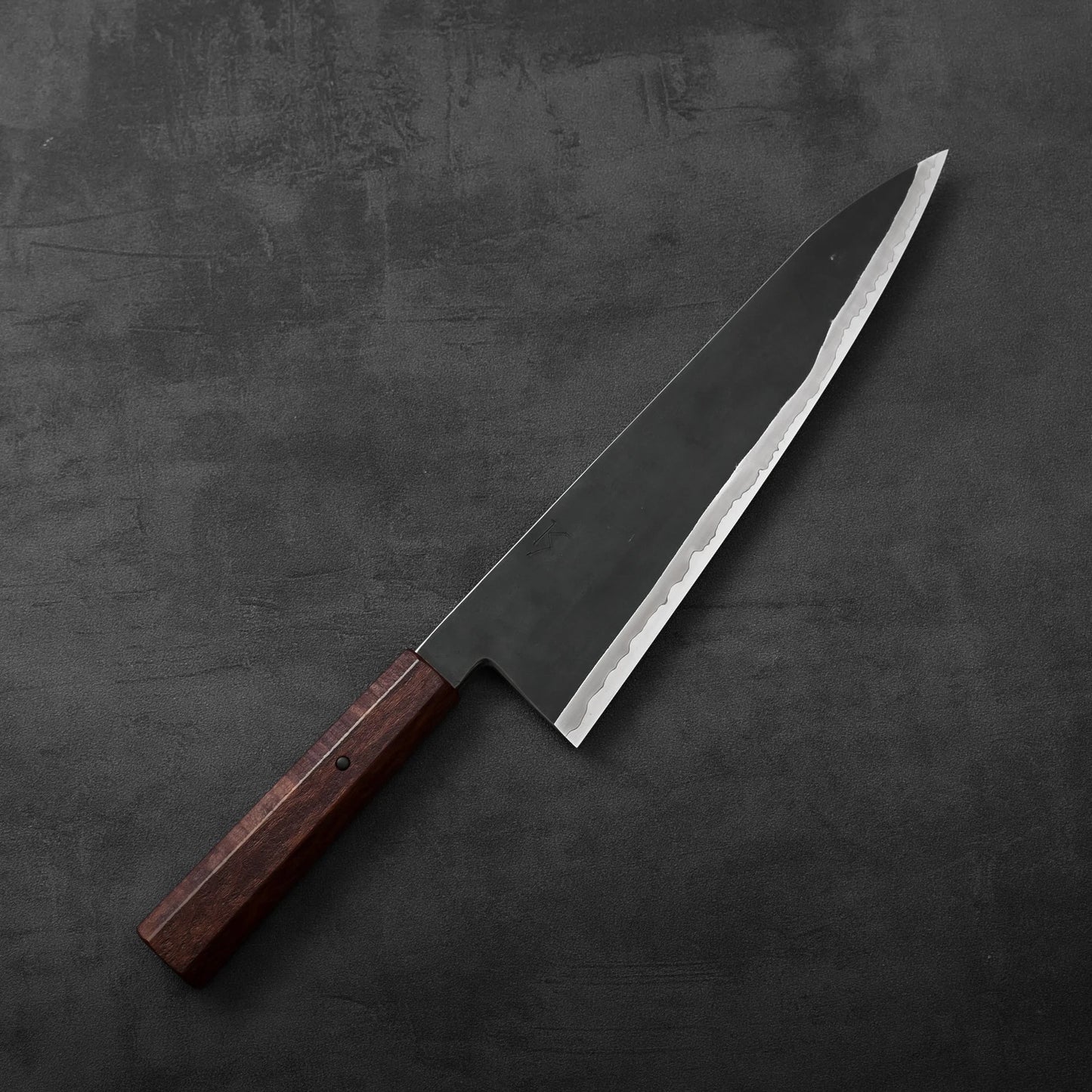 Simon Krichbaum kurouchi Apex Ultra tall gyuto 240mm