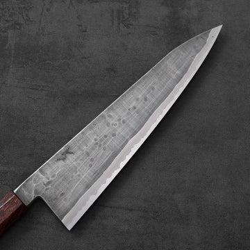 KUROKICHI様のオーダー(EQUILIBRIUM GRAMMATON) Simon Krichbaum kurouchi Apex Ultra tall gyuto 240mm – Zahocho