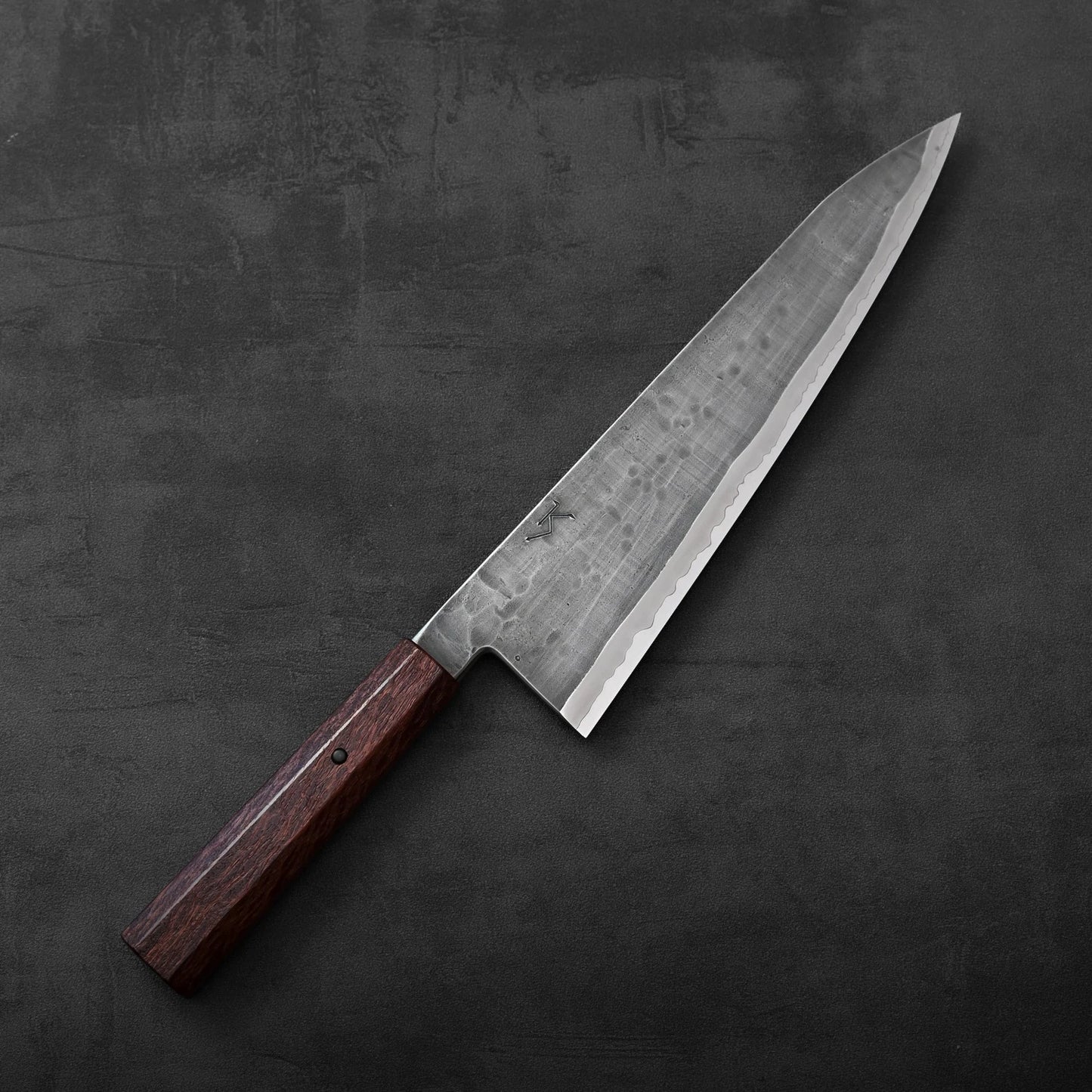 Simon Krichbaum kurouchi Apex Ultra tall gyuto 240mm