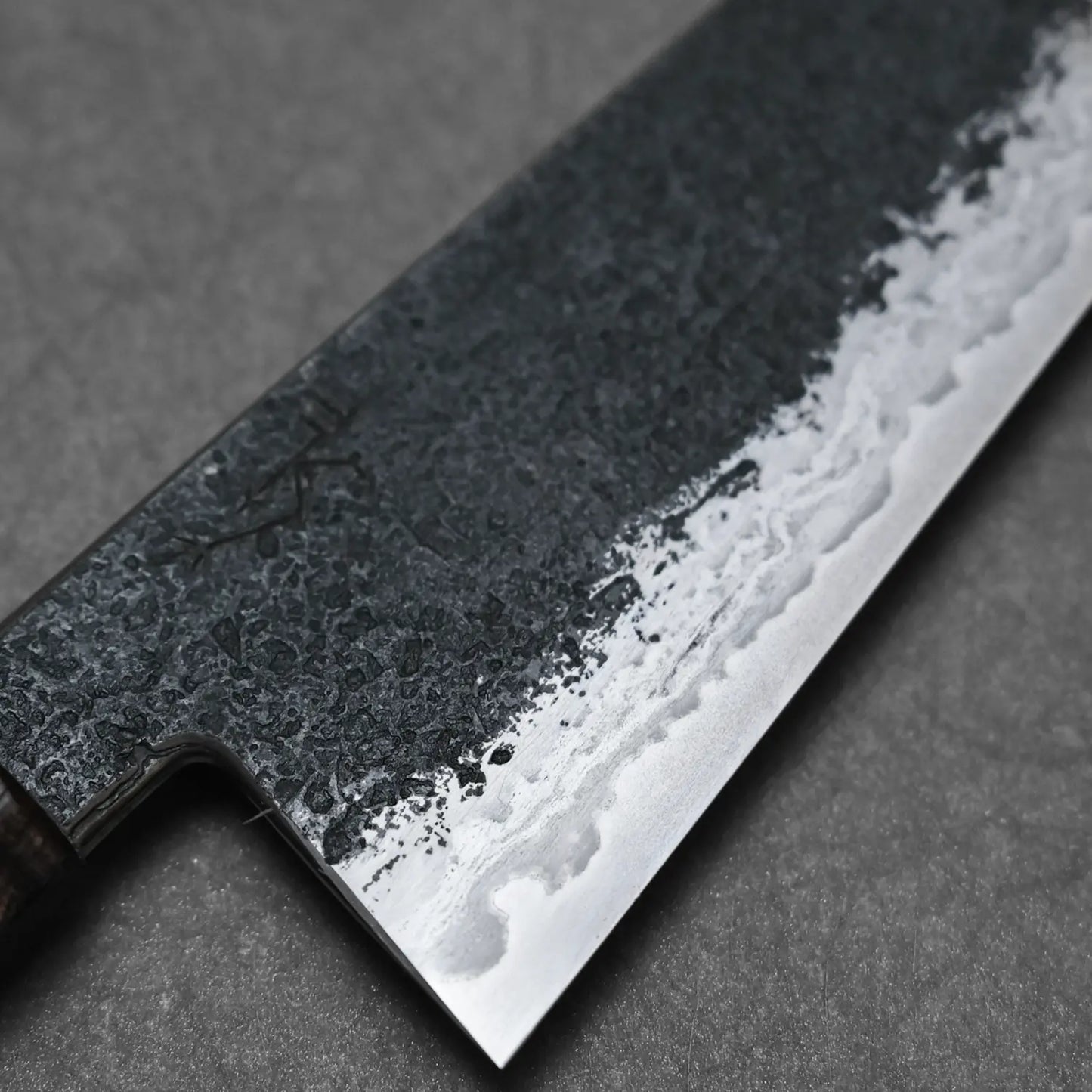 Krichbaum kurouchi wrought iron clad Apex Ultra gyuto 215x55