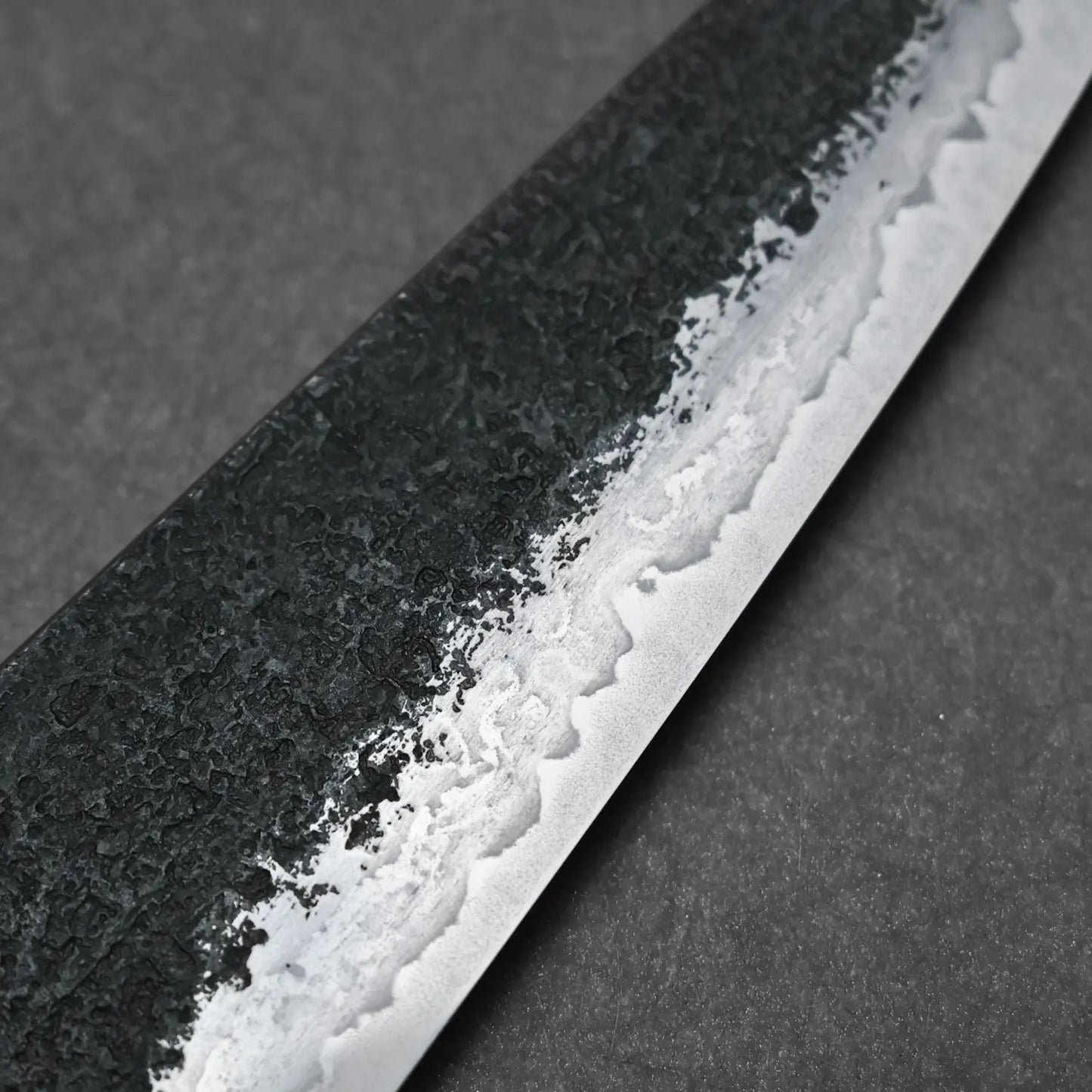 Krichbaum kurouchi wrought iron clad Apex Ultra gyuto 215x55