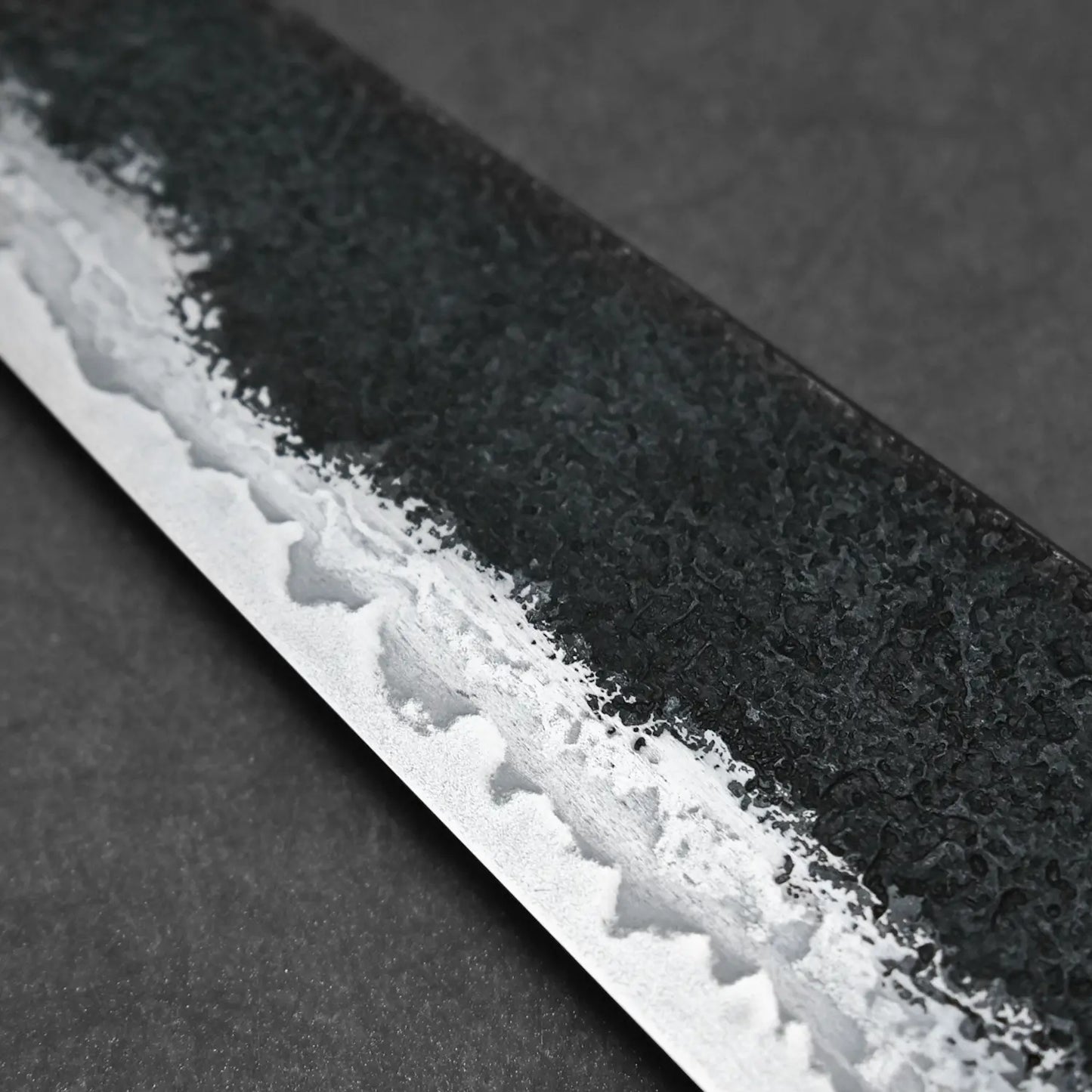 Krichbaum kurouchi wrought iron clad Apex Ultra gyuto 215x55