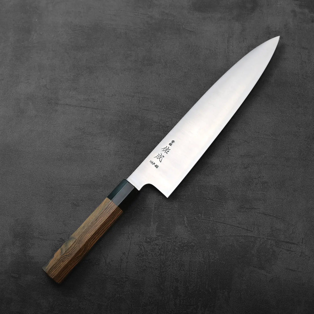 Sukenari HAP40 gyuto 270mm – Zahocho Knives Tokyo