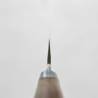 Choil shot of honesuki knife