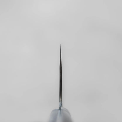Choil shot of the nakiri 180mm blade 