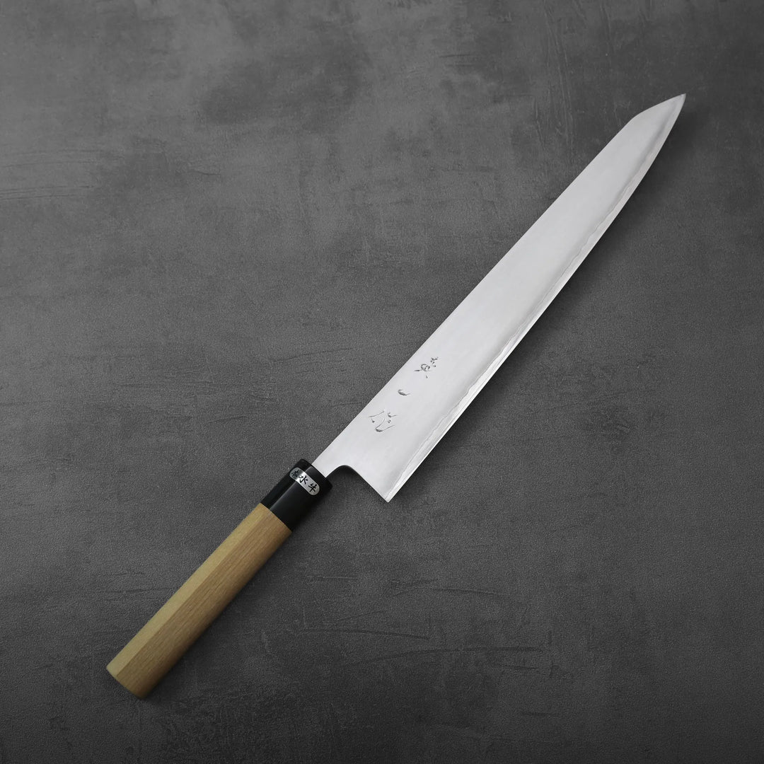 Watanabe Pro aogami #2 sujihiki 270mm – Zahocho Knives Tokyo