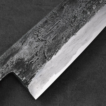 Yamada rentetsu aogami#1 tall gyuto 240x55mm – Zahocho Knives Tokyo