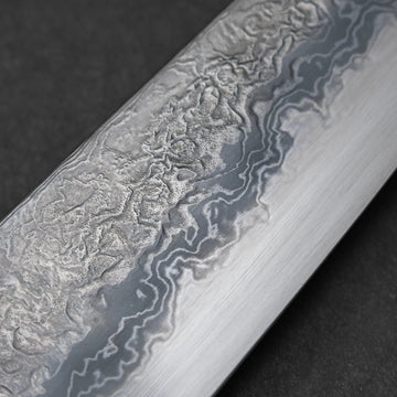 Yoshihide Masuda aogami#1 damascus gyuto 210mm – Zahocho Knives Tokyo