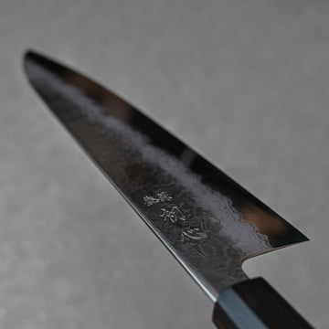 Yoshihide Masuda aogami#1 damascus gyuto 210mm – Zahocho Knives Tokyo