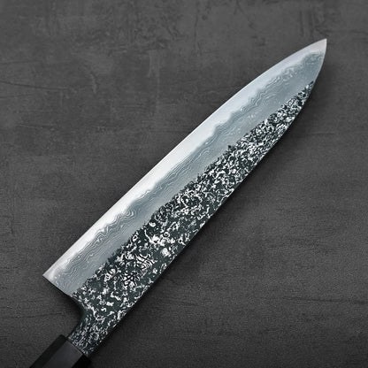 Yoshihide Masuda kurozome damascus aogami#1 gyuto 210mm