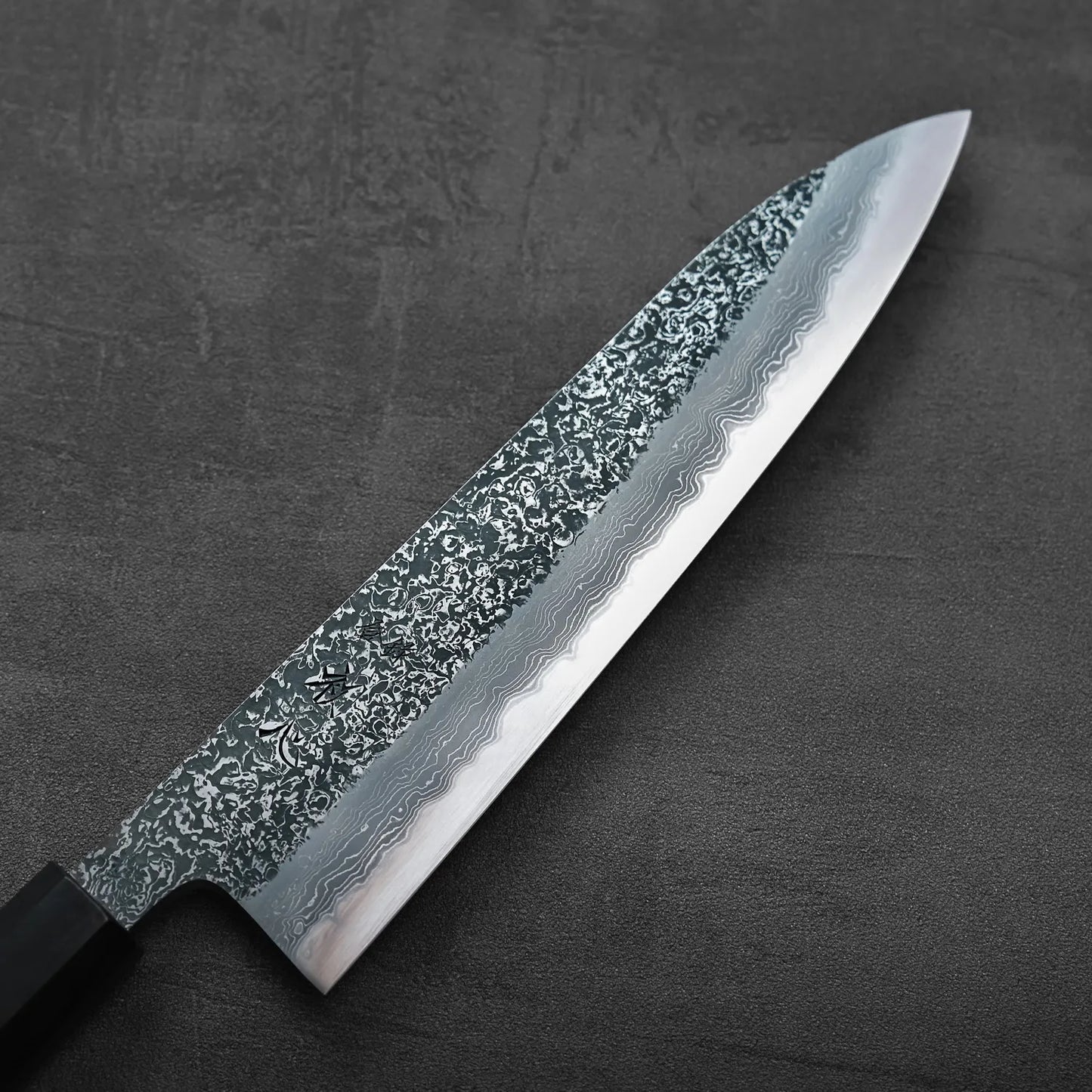 Yoshihide Masuda kurozome damascus aogami#1 gyuto 210mm