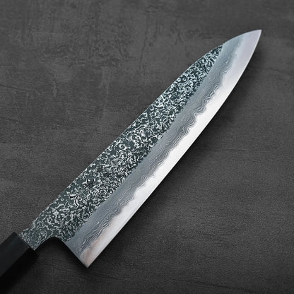 Yoshihide Masuda kurozome damascus aogami#1 gyuto 210mm