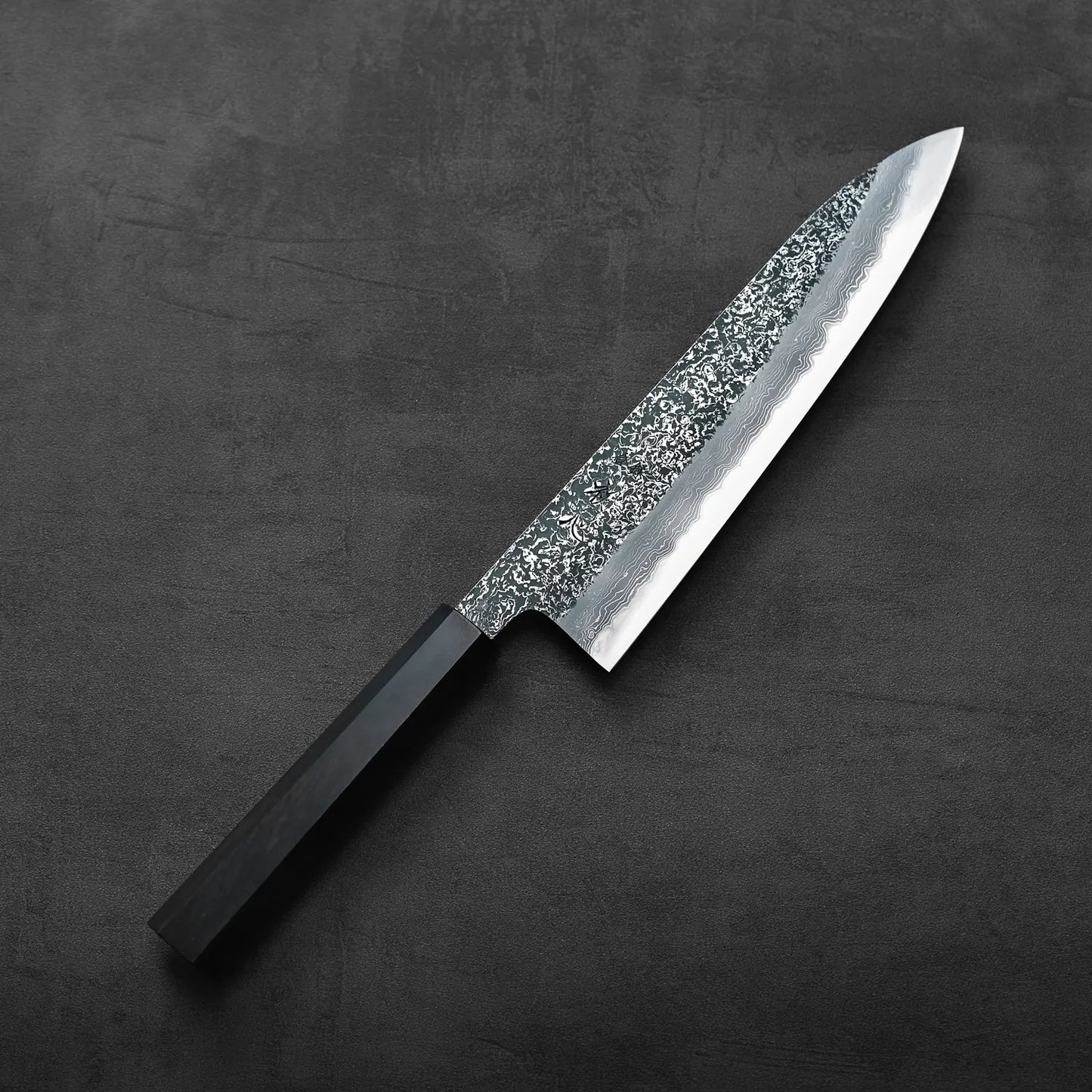 Yoshihide Masuda kurozome damascus aogami#1 gyuto 210mm