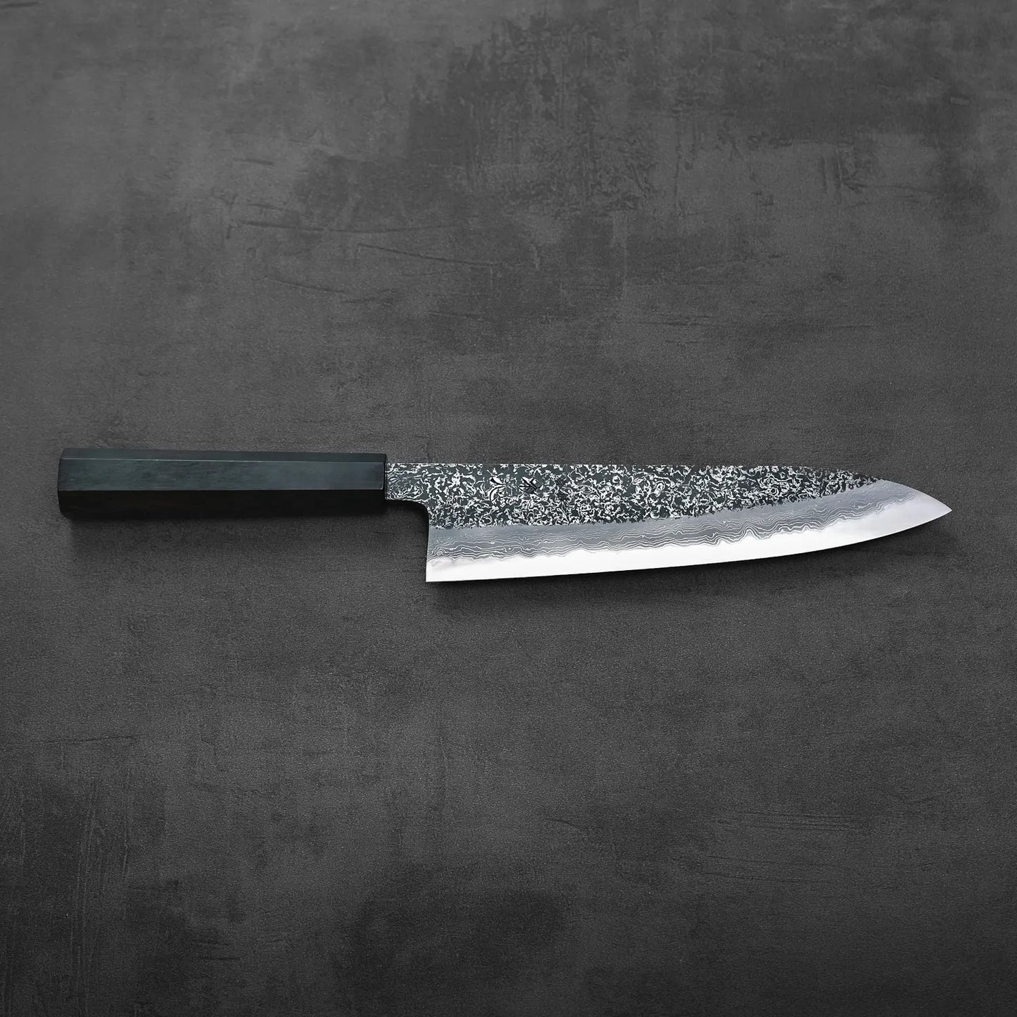 Yoshihide Masuda kurozome damascus aogami#1 gyuto 210mm