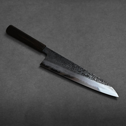 Yoshihide Masuda kurozome damascus aogami#1 tall gyuto 240mm