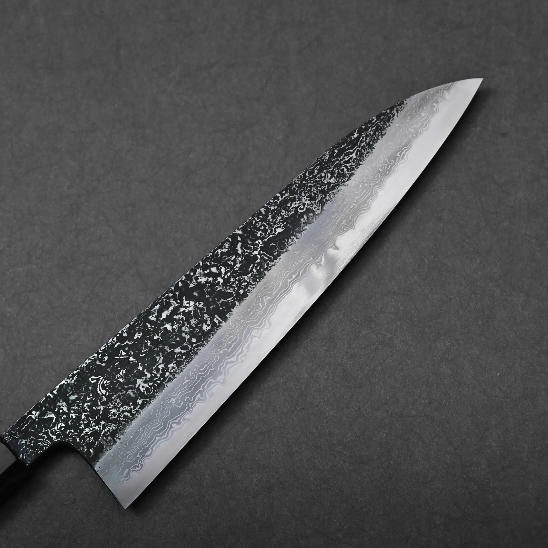 Yoshihide Masuda kurozome damascus aogami#1 tall gyuto 240mm (9.5
