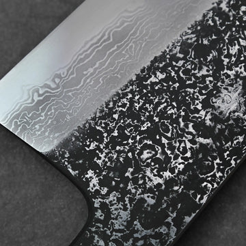 Yoshihide Masuda kurozome damascus aogami#1 tall gyuto 240mm (9.5