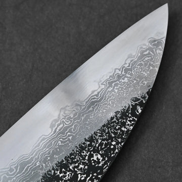 masashi様オーダー Yoshihide Masuda kurozome damascus aogami#1 tall gyuto 240mm (9.5