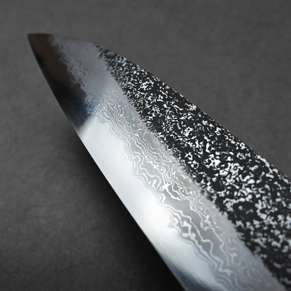 Yoshihide Masuda kurozome damascus aogami#1 tall gyuto 240mm