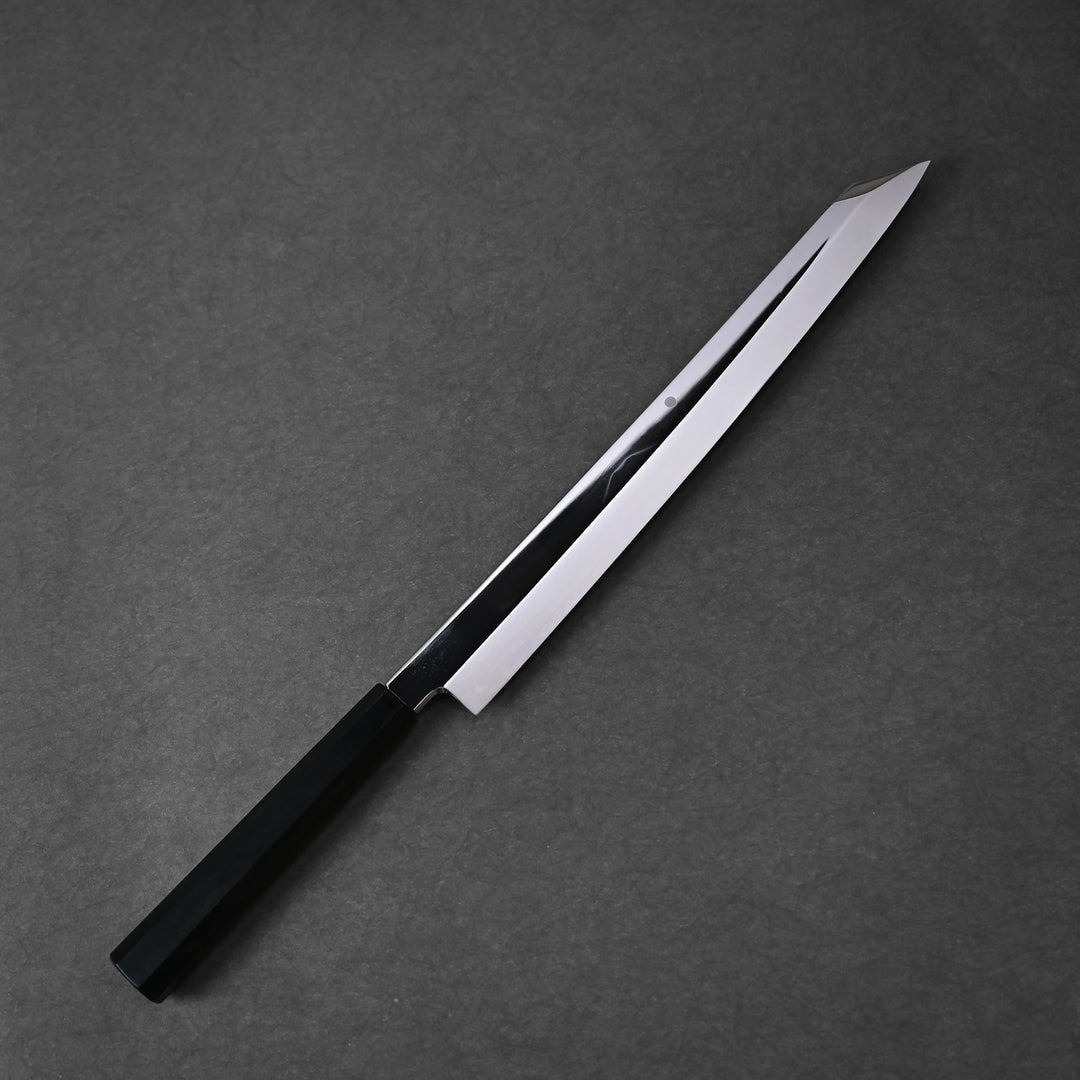 Yoshikazu Ikeda shirogami#1 honyaki kiritsuke yanagiba 330mm