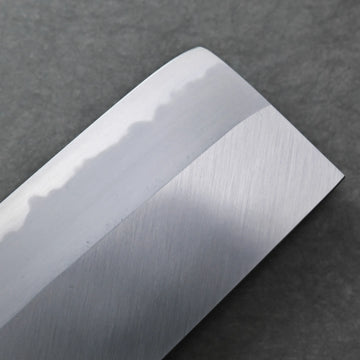 Yoshikazu Tanaka shinogi AS nakiri 210mm – Zahocho Knives Tokyo