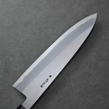 Yoshikazu Tanaka shinogi shirogami#1 tall gyuto 240mm – Zahocho
