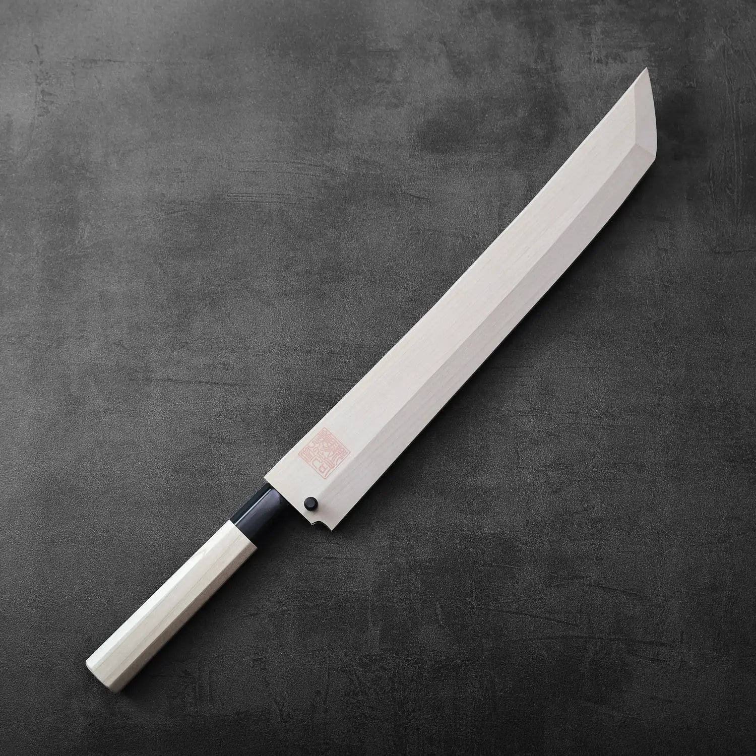 Yoshikazu Tanaka shirogami#1 sakimaru takohiki 300mm (with saya