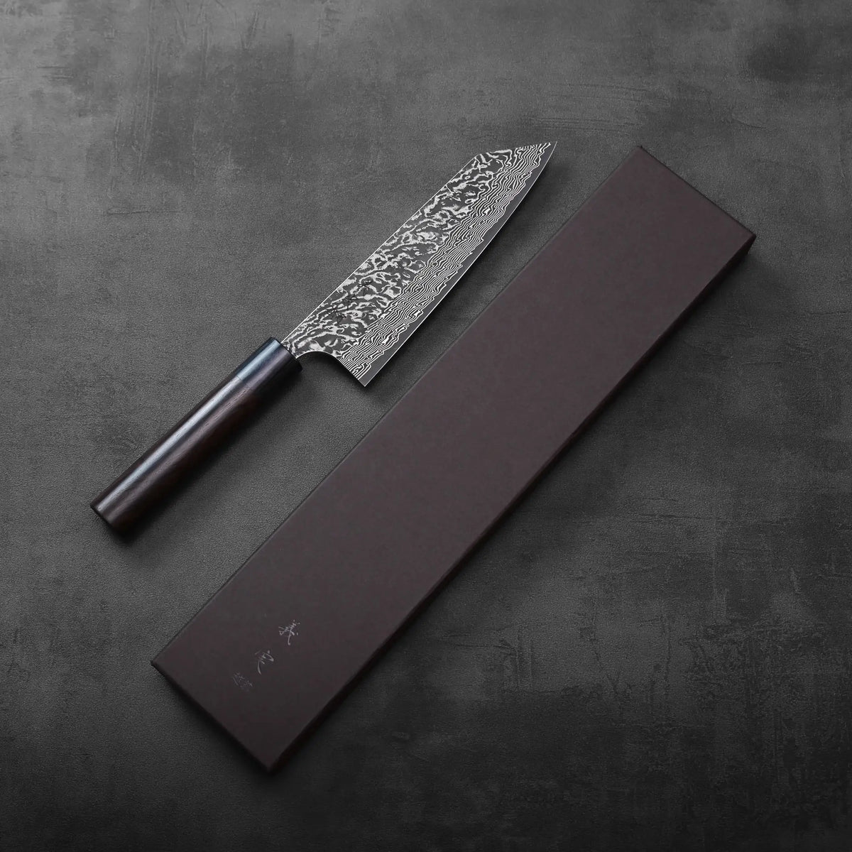 Yoshimi Kato VG10 damascus bunka 170