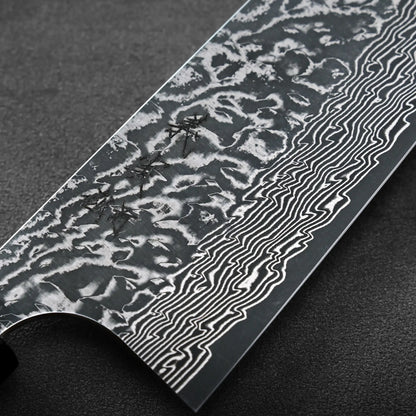 Yoshimi Kato VG10 damascus bunka 170