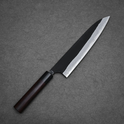 Anryu kurouchi damascus shirogami#2 gyuto 210mm