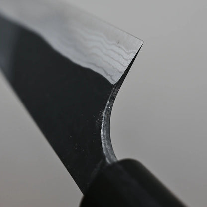 Anryu kurouchi damascus shirogami#2 gyuto 210mm