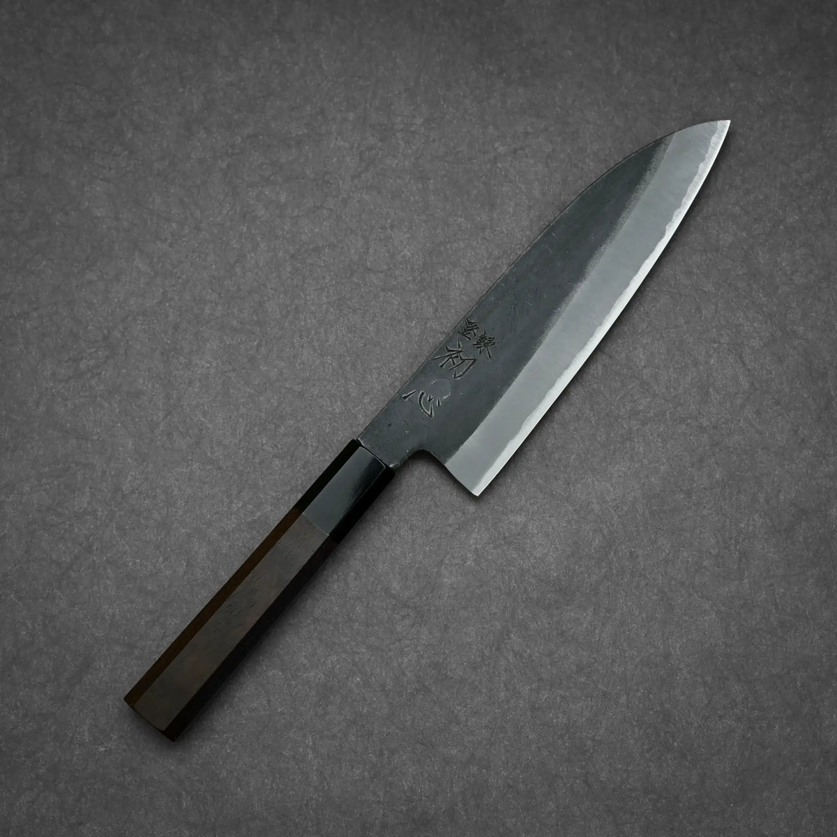 Hatsukokoro Aosagi kurouchi aogami#2 santoku 180mm – Zahocho