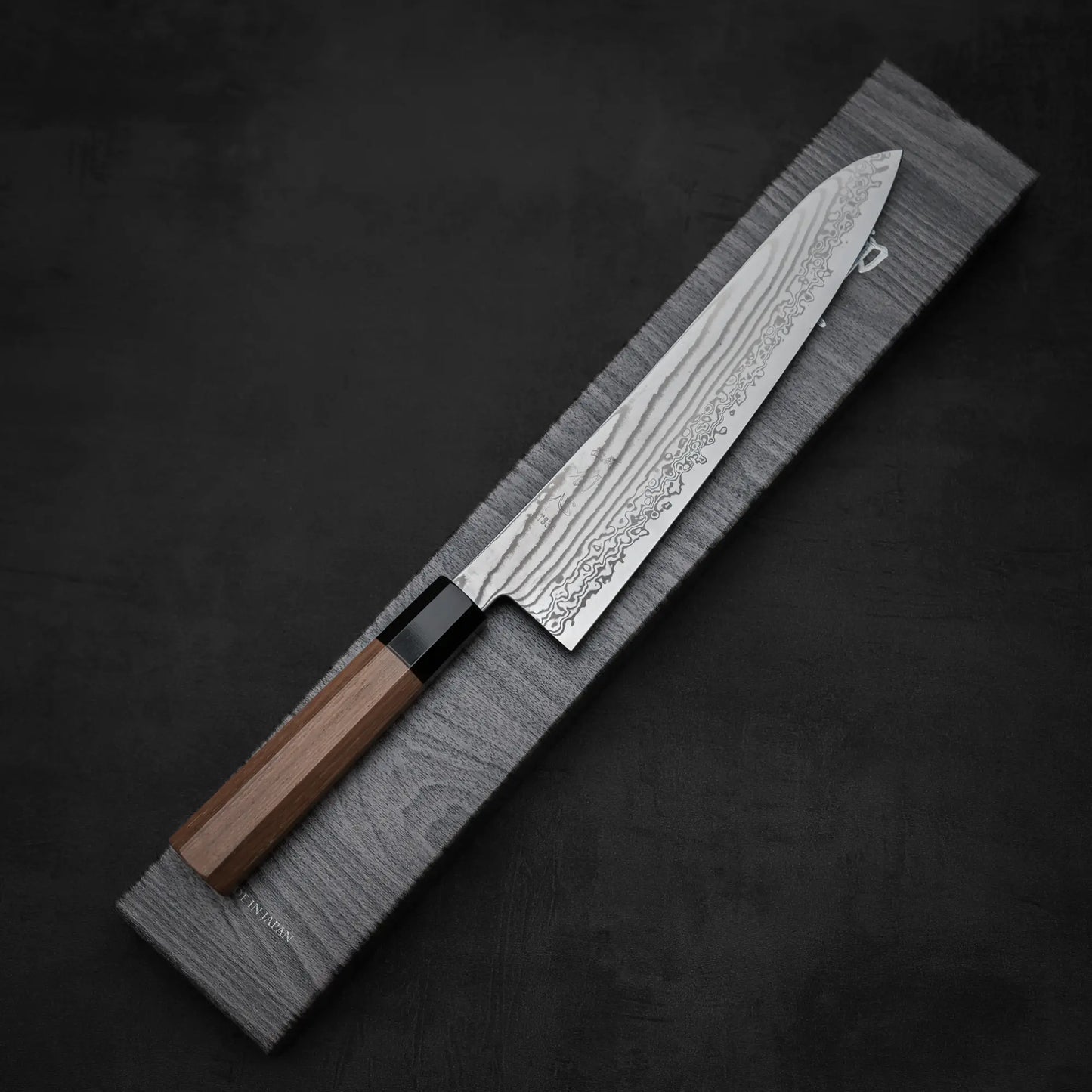 Hatsukokoro ATS34 damascus gyuto 240mm