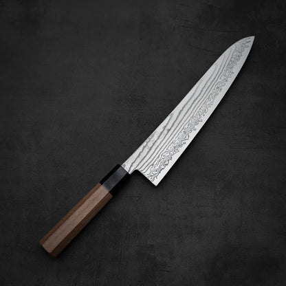 Hatsukokoro ATS34 damascus gyuto 240mm