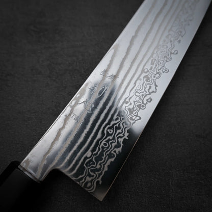 Hatsukokoro ATS34 damascus gyuto 240mm