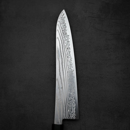 Hatsukokoro ATS34 damascus gyuto 240mm