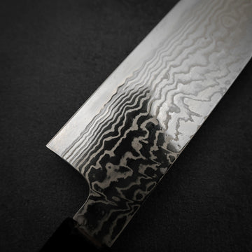 Hatsukokoro FAXR2 damascus gyuto 240mm – Zahocho Knives Tokyo
