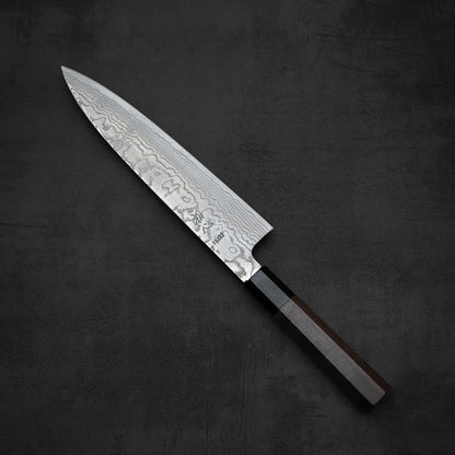 Hatsukokoro FAXR2 damascus gyuto 240mm