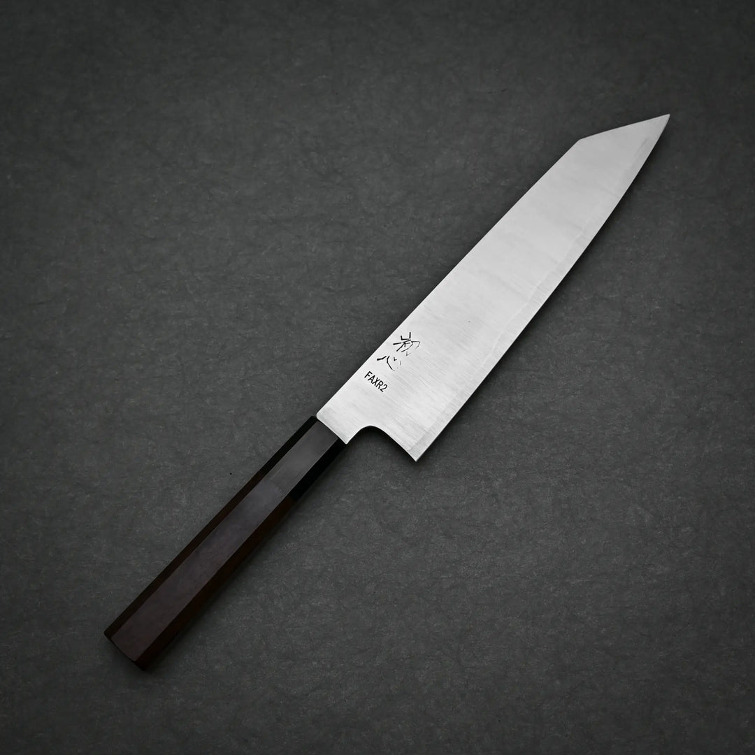 Hatsukokoro FAXR2 kiritsuke gyuto 210mm – Zahocho Knives Tokyo
