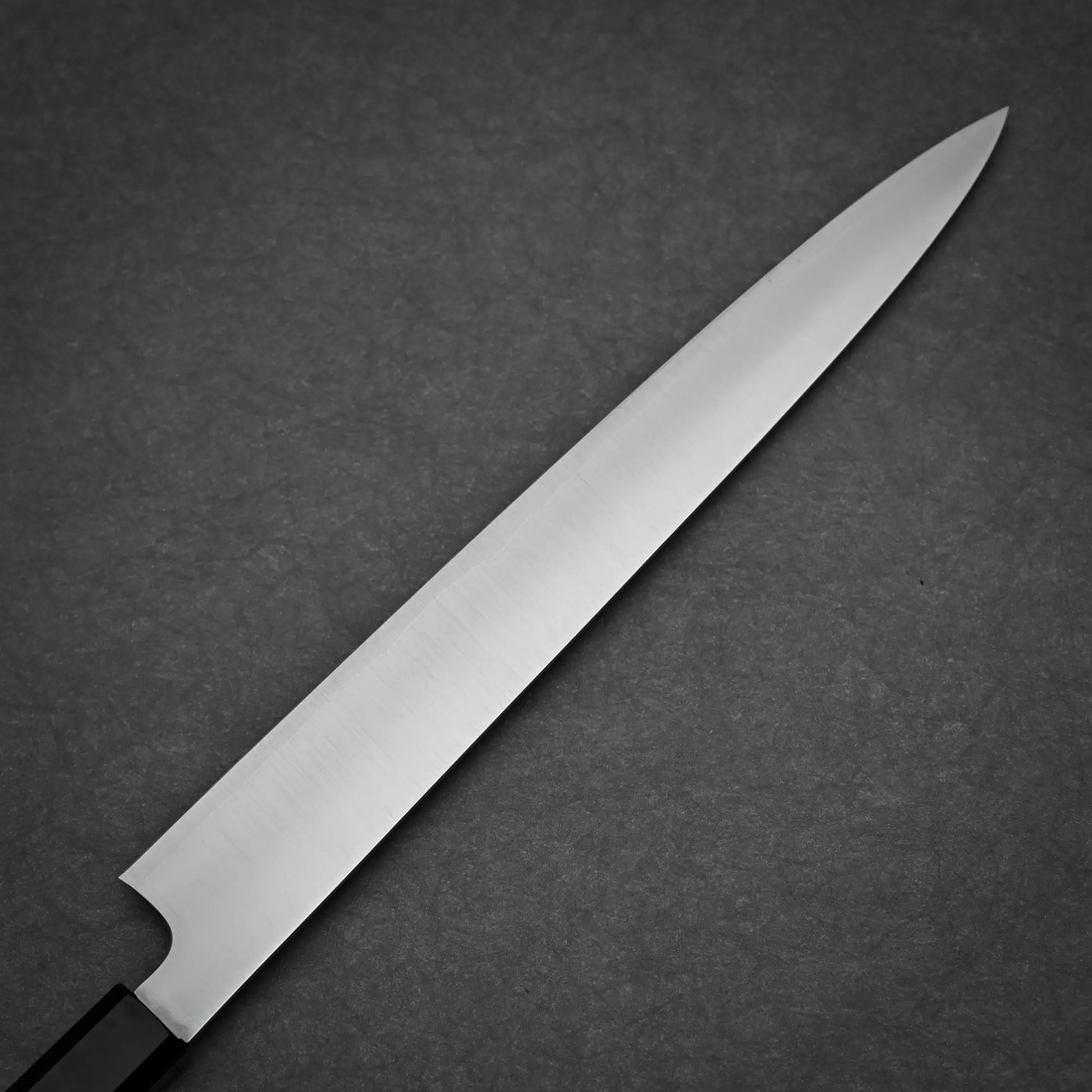 270mm Hatsukokoro FAXR2 sujihiki knife left side view