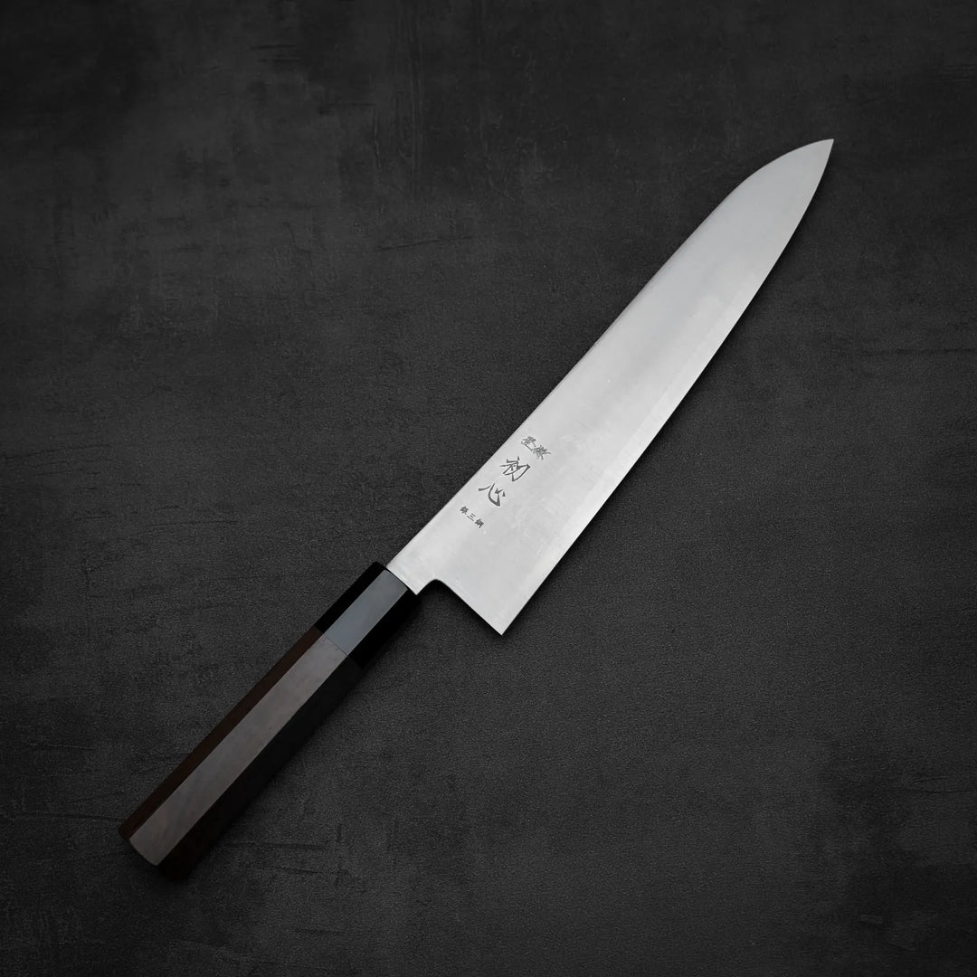 めんこ太郎殿専用 Hatsukokoro Hayabusa ginsan gyuto 240mm – Zahocho Knives Tokyo